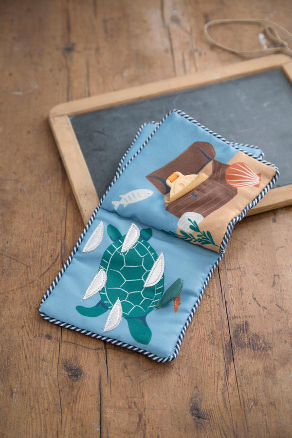 Sebra - Stoffen Activiteiten Boekje Seven Seas, Babyboeken, Sebra, Keekabuu