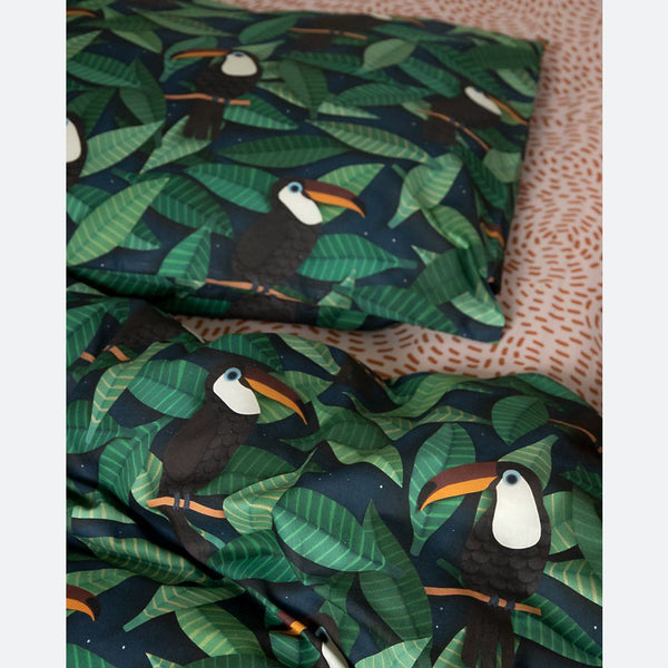 Studio Ditte Dekbedovertrek Junior (120x150cm) Toekan, Dekbedovertrekken, Studio Ditte, Keekabuu