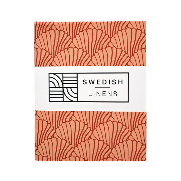 Swedish Linens - Kussensloop Seashells (60x70cm), Kussensloop, Swedish Linens, Keekabuu