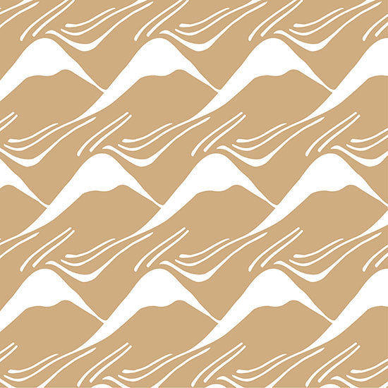 Swedish Linens - Ledikant Hoeslaken Mountains (60x120cm), Hoeslakens, Swedish Linens, Keekabuu