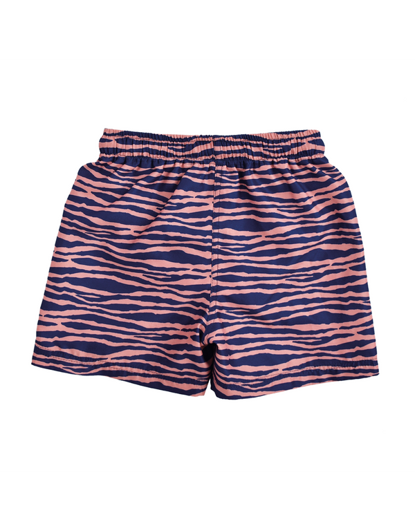 Swim Essentials - Zwembroek Jongens Blauw Oranje Zebra, Zwembroek, Swim Essentials, Keekabuu