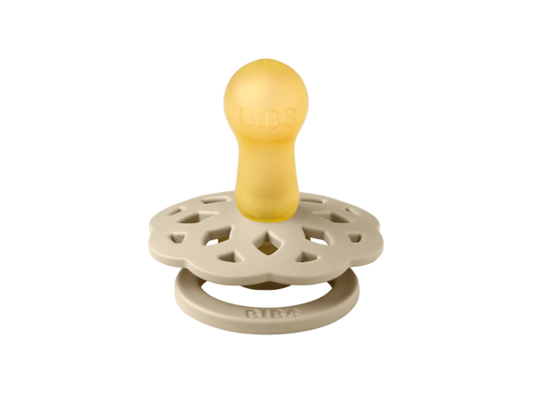 BIBS - Boheme Fopspeen  Natuurlijk Rubber  (2 stuks)  Vanilla/Peach, Fopspenen, Bibs, Keekabuu