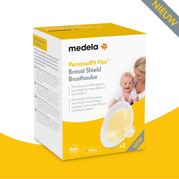 Medela - Personal Fit Flex - Borstschildenset, 2 stuks, maat L (27 mm), Borstverzorgingsproducten, Medela, Keekabuu
