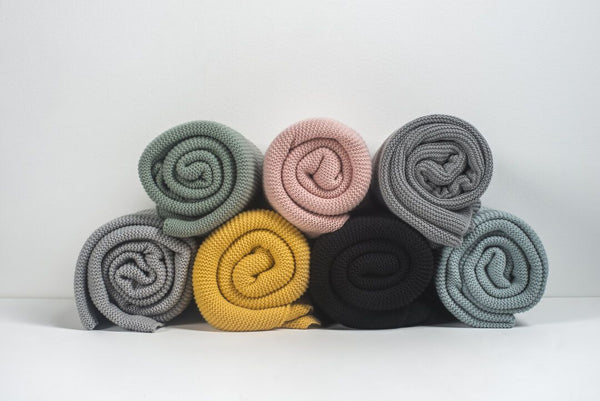 Jollein - Wiegdeken Basic Knit, Dekens, Jollein, Keekabuu