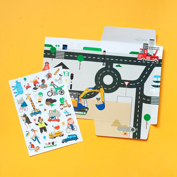 Makii - Turbo Avonturen Pakket, Kleurplaten & stickers, Makii, Keekabuu