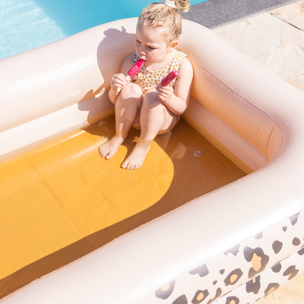 Swim Essentials - Opblaasbaar Zwembad Leopard Beige, Opblaasbaar zwembad, Swim Essentials, Keekabuu
