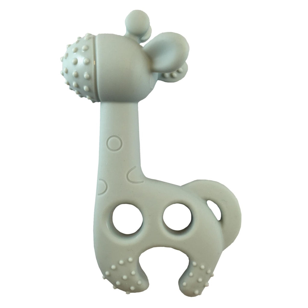 Bite Me Raff Bijtring - blau grau frei von Phthalaten, PBA und PVC frei