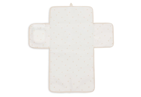 Jollein - Verschoningsmat Met Opbergvakken - Twill - Natural - Keekabuu