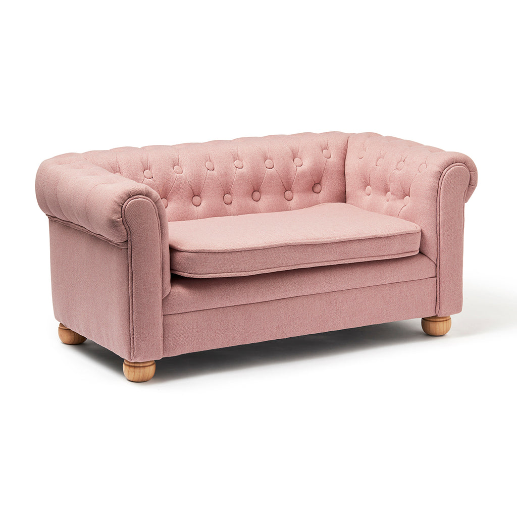 Kids Concept - Kindersofa Beige Chesterfield aus 2 Jahren