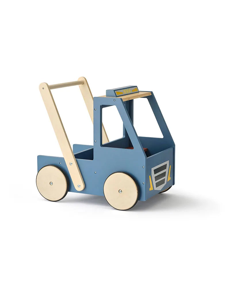 Kids Concept - Lauflernwagen aus Holz - Aiden - Sicheres Laufenlernen und Spielen für Kleinkinder