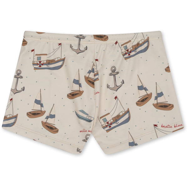 Konges Slojd -  Zwembroek Aster - Sail Away - Keekabuu