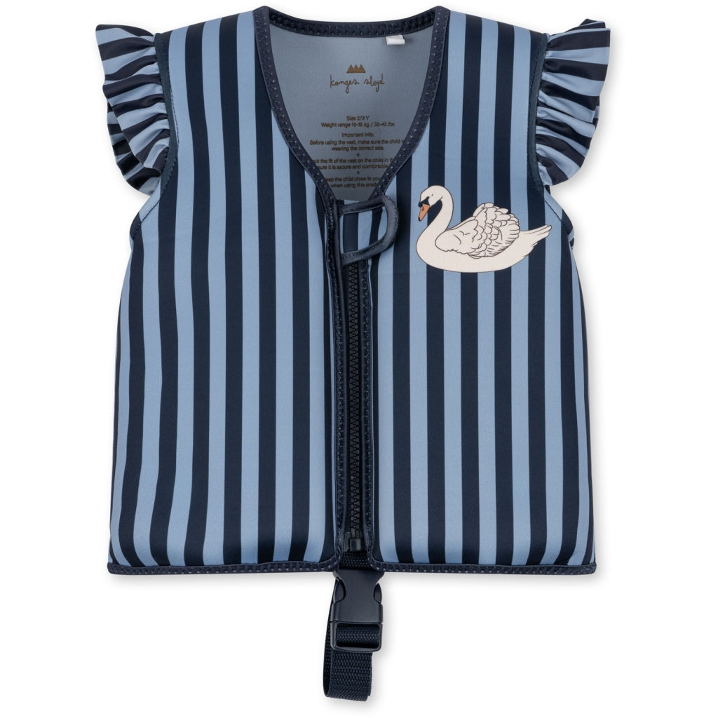 Konges Slojd - Zwemvest neopreen met Ruches, Zwemvest, Konges Slojd, Keekabuu