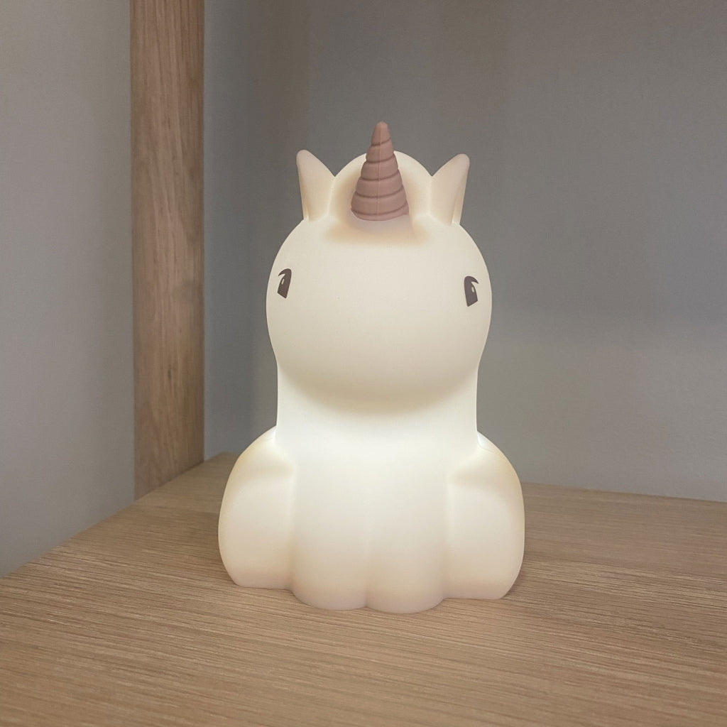 Nuuroo - Sol siliconen lampje - Unicorn - Keekabuu
