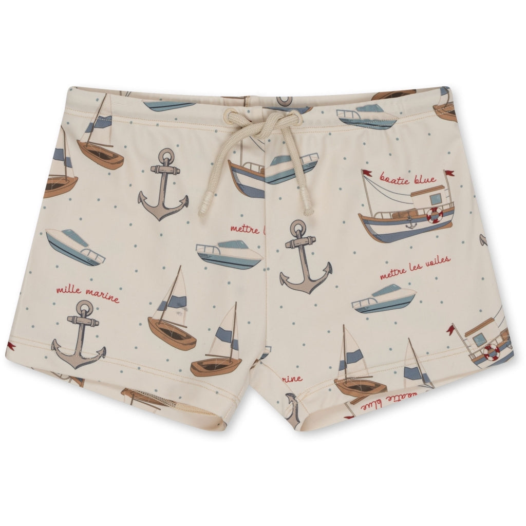 Konges Slojd -  Zwembroek Aster - Sail Away - Keekabuu