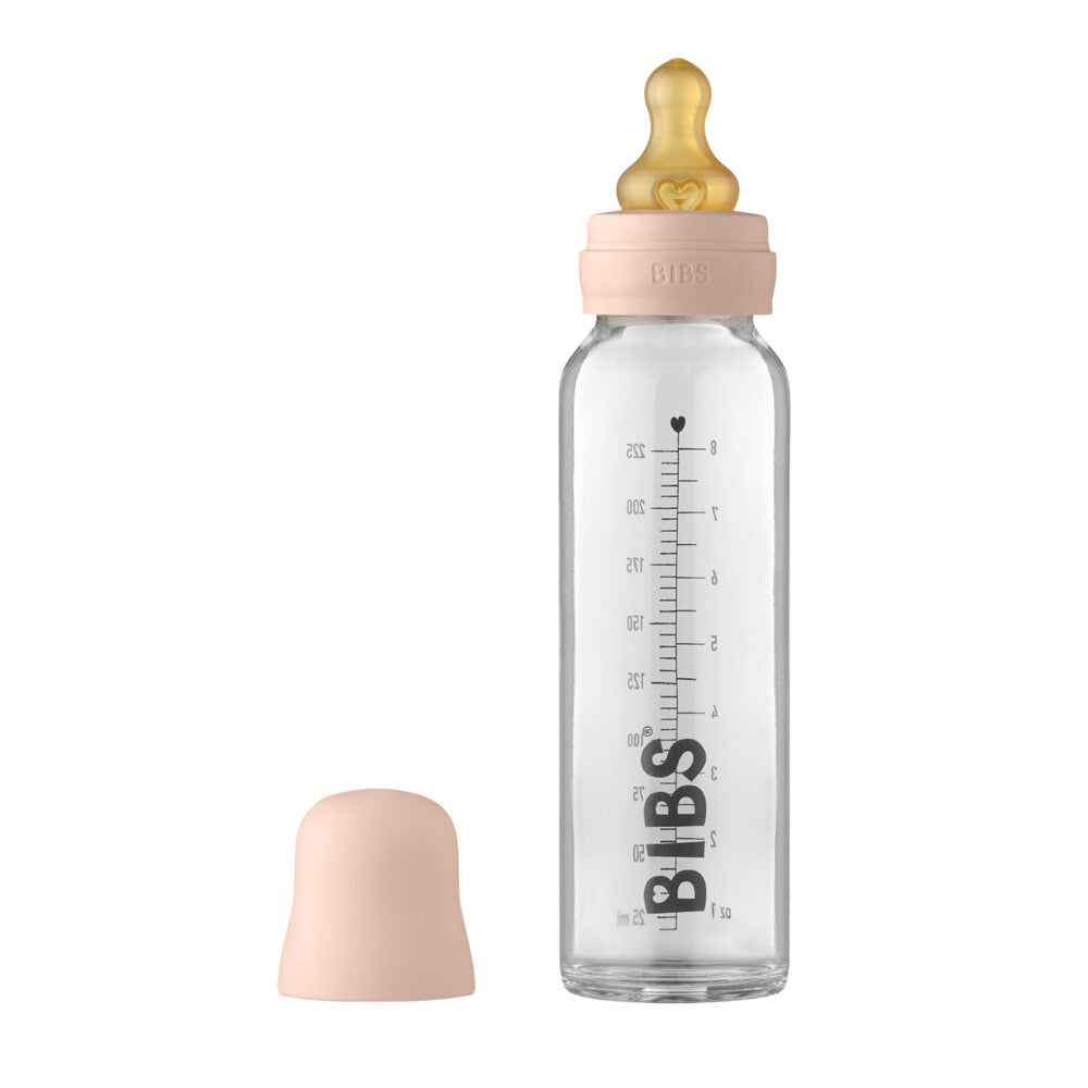 BIBS - Lot complet de biberons en verre pour bébé, en latex - 110 ml (copie)