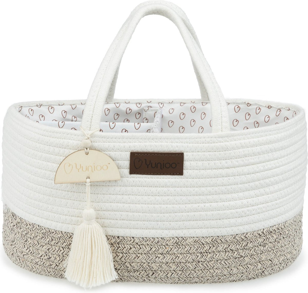 Yunioo - Luiertas en Commodemandje - Opbergmand - Luiermand