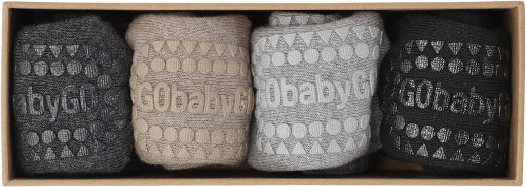 GoBabyGo Combo Box - Bamboe antislip sokjes