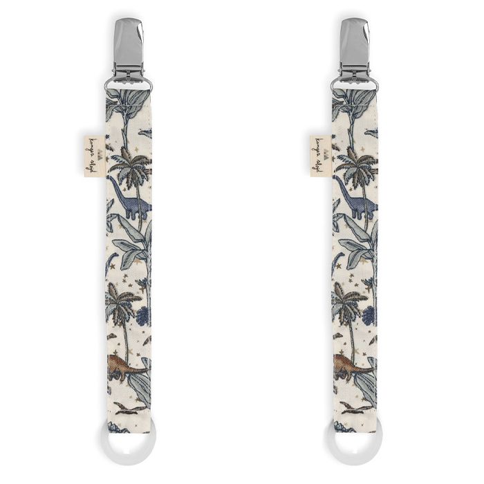 Konges Slojd - Speenkoorden van Biologisch Katoen (2-pack), Speenkoorden, Konges Slojd, Keekabuu