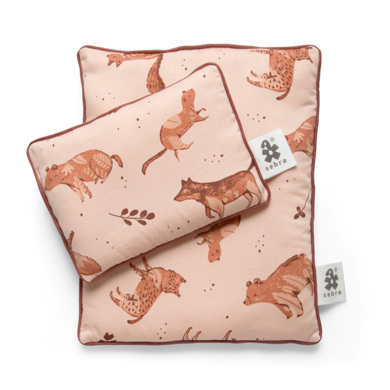 Sebra - Poppenbed Dekbedovertrek, Poppendekbed, Sebra, Keekabuu