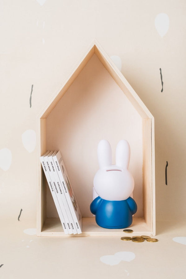 Atelier Pierre - Nijntje Miffy Junior - Nijntje Spaarpot - Blauw, Spaarpotten, Atelier Pierre, Keekabuu