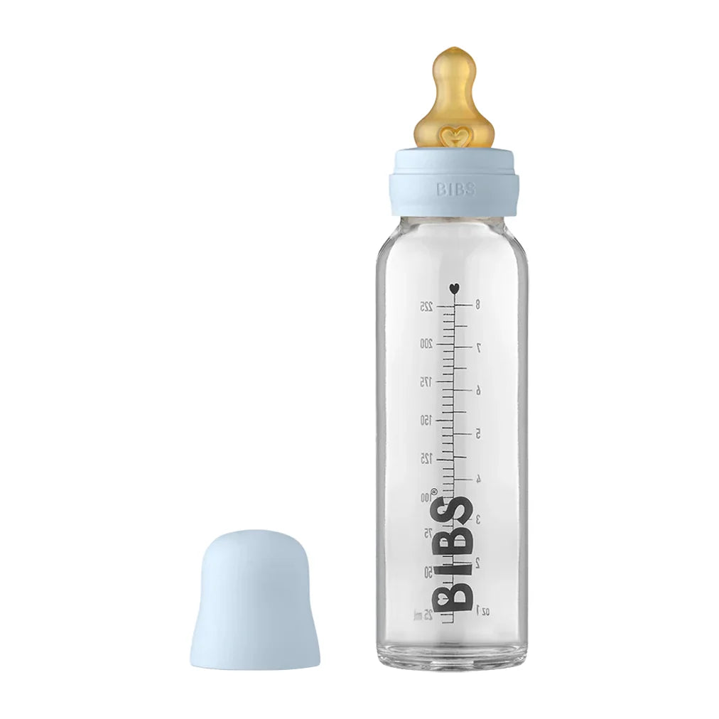 BIBS - Lot complet de biberons en verre pour bébé, en latex - 110 ml (copie)