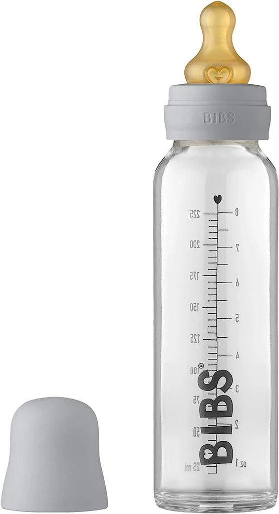 BIBS - Lot complet de biberons en verre pour bébé, en latex - 110 ml (copie)