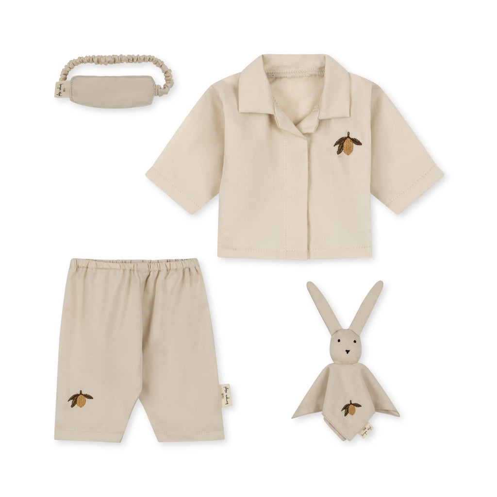 Konges Slojd - Poppen - Pyamaset voor Speelgoedpop, Poppen verzorgingsset, Konges Slojd, Keekabuu