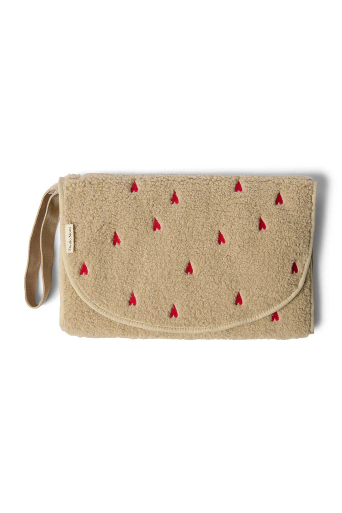 Studio Noos - Teddy Hearts Changing Mat - verschoonmatje