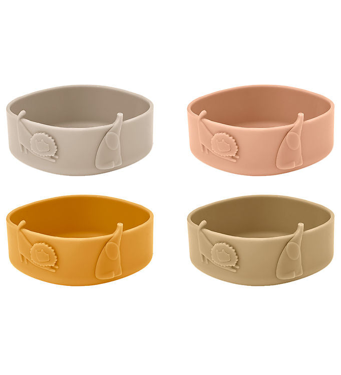 Liewood - Silicone Kommen Emily (4 stuks), Borden & kommen, Liewood, Keekabuu