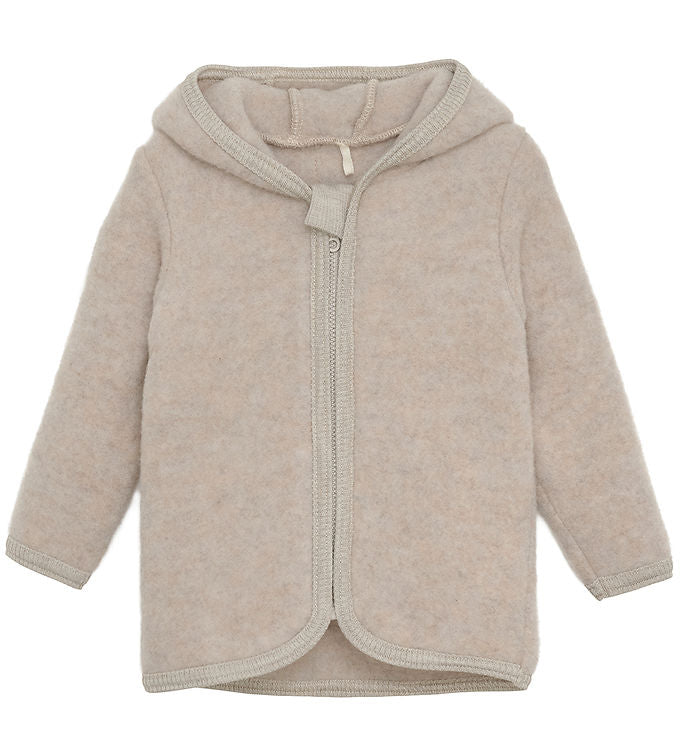 Huttelihut - Baby vest wol met Oortjes - Keekabuu