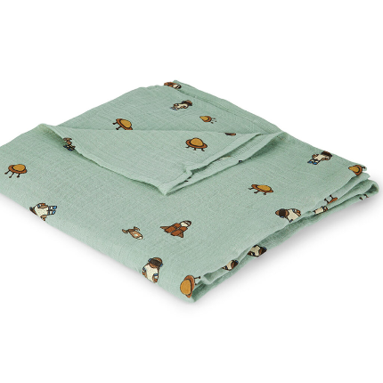 Nuuroo  - XL Hydrofiele Doek Barri 120x120cm, Hydrofiele doeken, Nuuroo, Keekabuu