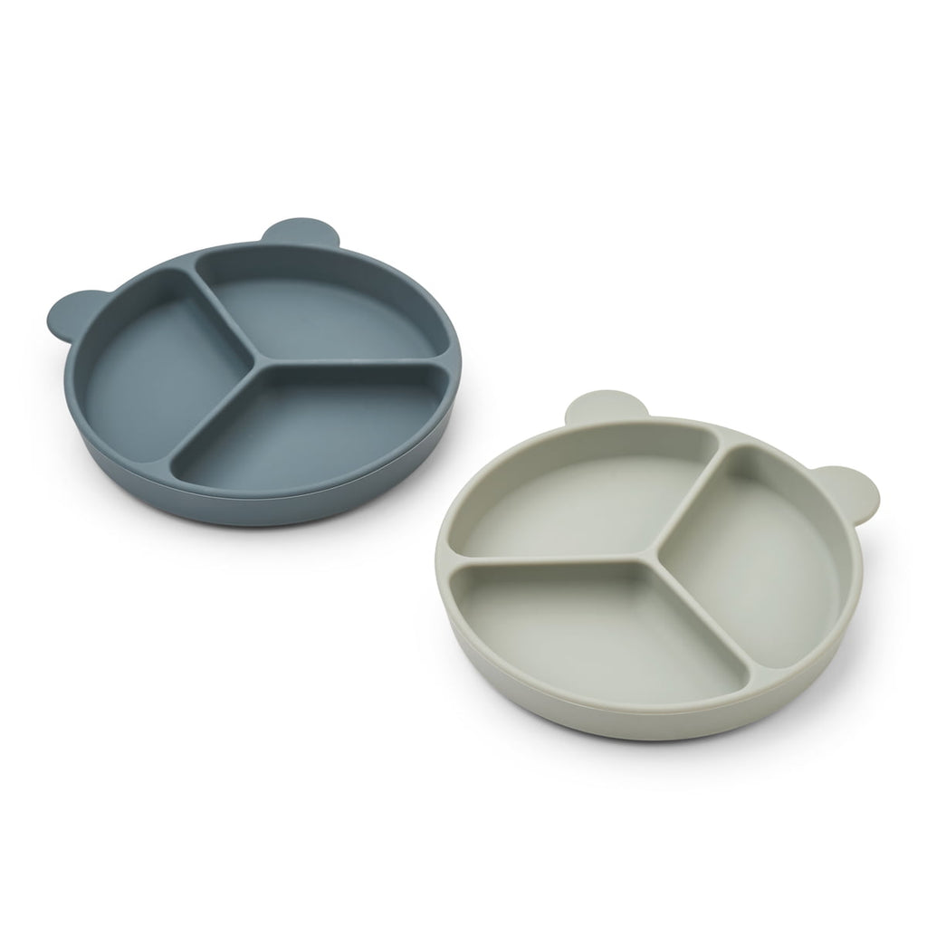 Liewood - Peony Kommen Met Zuignap (Set van 2), Kommen, Liewood, Keekabuu