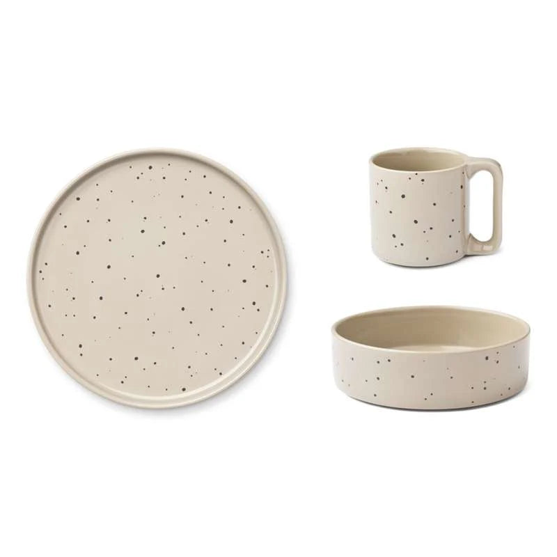 Liewood - Porseleinen Kinderservies Set - Camren, Kinder servies, Liewood, Keekabuu