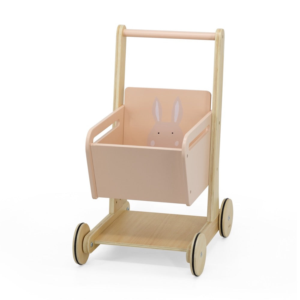 Trixie - Houten Winkelwagen, Houten Speelgoed, Trixie, Keekabuu