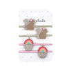 Rockahula - Eekhoorn en Regenboog eikels Haarelastieken - Set van 4, Haarelastieken, Rockahula, Keekabuu