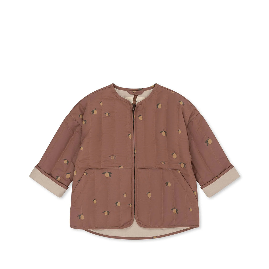 Konges Sløjd - Thermo Jacket Stormy - Brown Lemon, Jassen, Konges Slojd, Keekabuu