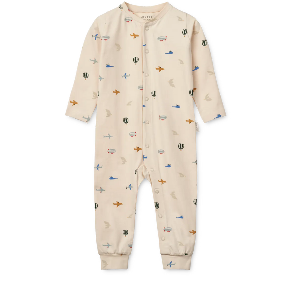 Liewood - Pyjama Jumpsuit - Birk, Pyjama's, Liewood, Keekabuu