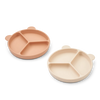 Liewood - Peony Kommen Met Zuignap (Set van 2), Kommen, Liewood, Keekabuu
