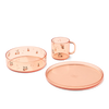 Liewood - Servies Set - Eetset met Beker Kom Bord 3-delig - Tritan - Siva printed, Serviessets, Liewood, Keekabuu