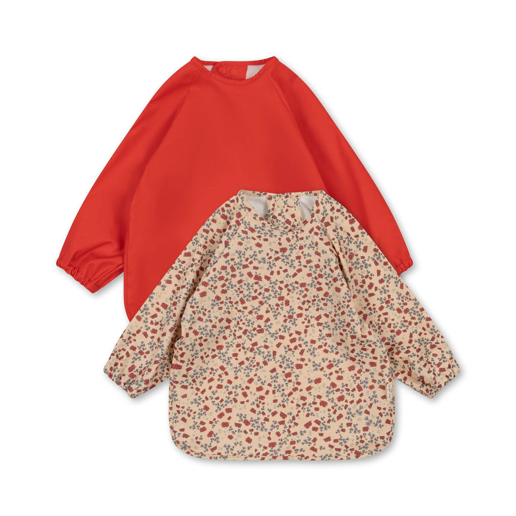 Konges Slojd - Slabbetje  met Lange Mouwen (2 stuks), Slabbetjes, Konges Slojd, Keekabuu