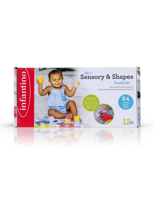 Infantino - Sensory Puzzelset, Puzzels, Infantino, Keekabuu