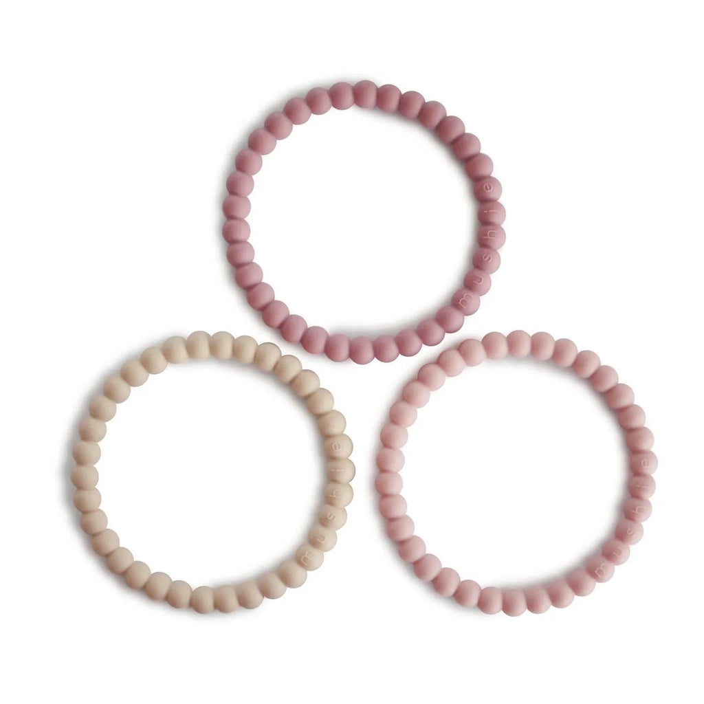 Mushie - Siliconen Bijtring - Armbanden (set van 3), Bijtringen, Mushie, Keekabuu