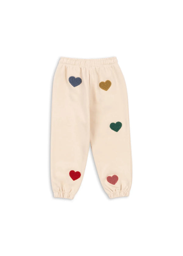 Konges Slojd - Lou - Velours Joggingbroek met Hartjes