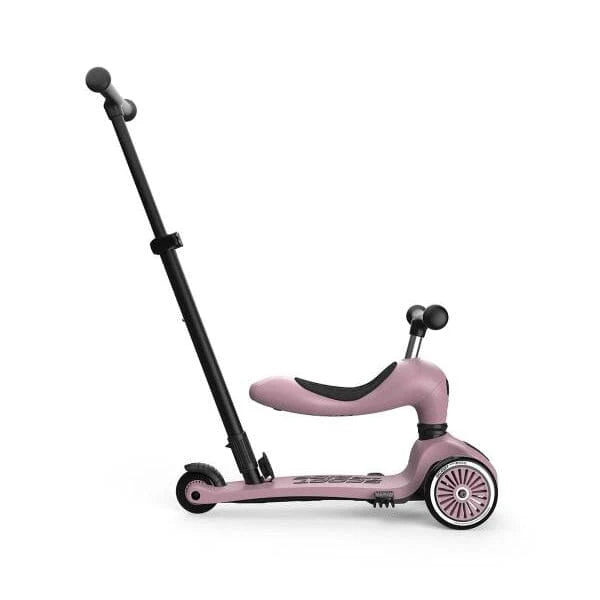 Scoot en Ride - Step met Duwstang - Highwaykick 1 - Push and Go - Zitstep en Sta-Step, Buitenspeelgoed, Scoot and ride, Keekabuu