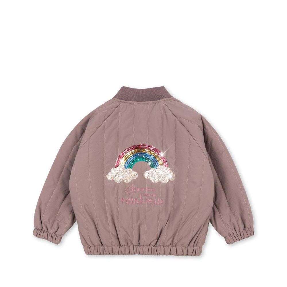 Konges Slojd - Vestes - Veste thermique - Veste bomber - Juno Bomber Jacket with Paillettes