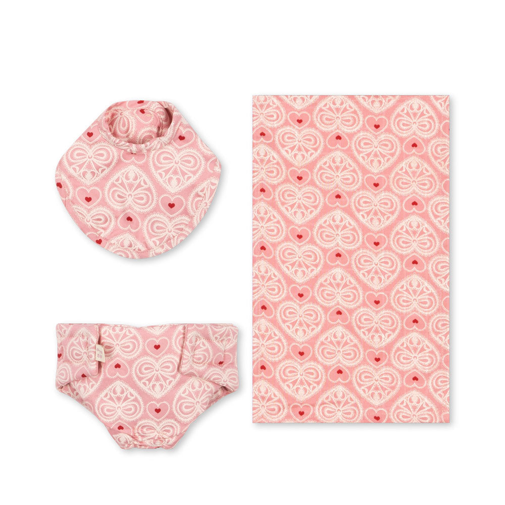 Konges Slojd - Verzorgingsset voor Speelgoedpop, Poppen verzorgingsset, Konges Slojd, Keekabuu