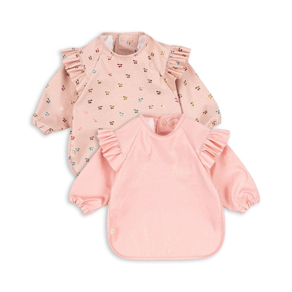 Conges Slojd - Bib mit langen Ärmeln und Rüschen (2) Set (2)