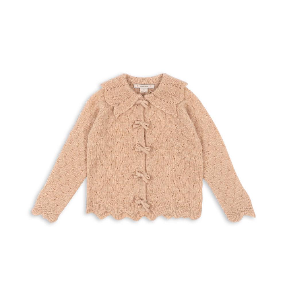 Konges Slojd - Strickjacke - Smilla Cardigan - Verziert mit kleinen Schleifen