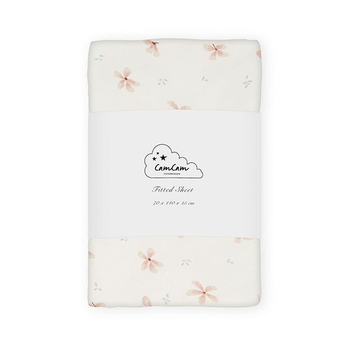 Cam Cam Copenhagen - Hoeslaken ledikant 60x120 cm, Hoeslakens, Cam Cam Copenhagen, Keekabuu