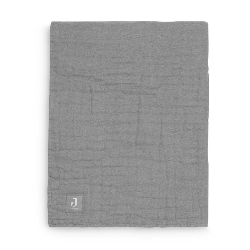 Jollein - Hydrofiele Wiegdeken Wrinkled (75x100cm), Dekens, Jollein, Keekabuu